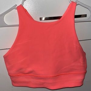 Lululemon sunset high neck ribbed energy bra